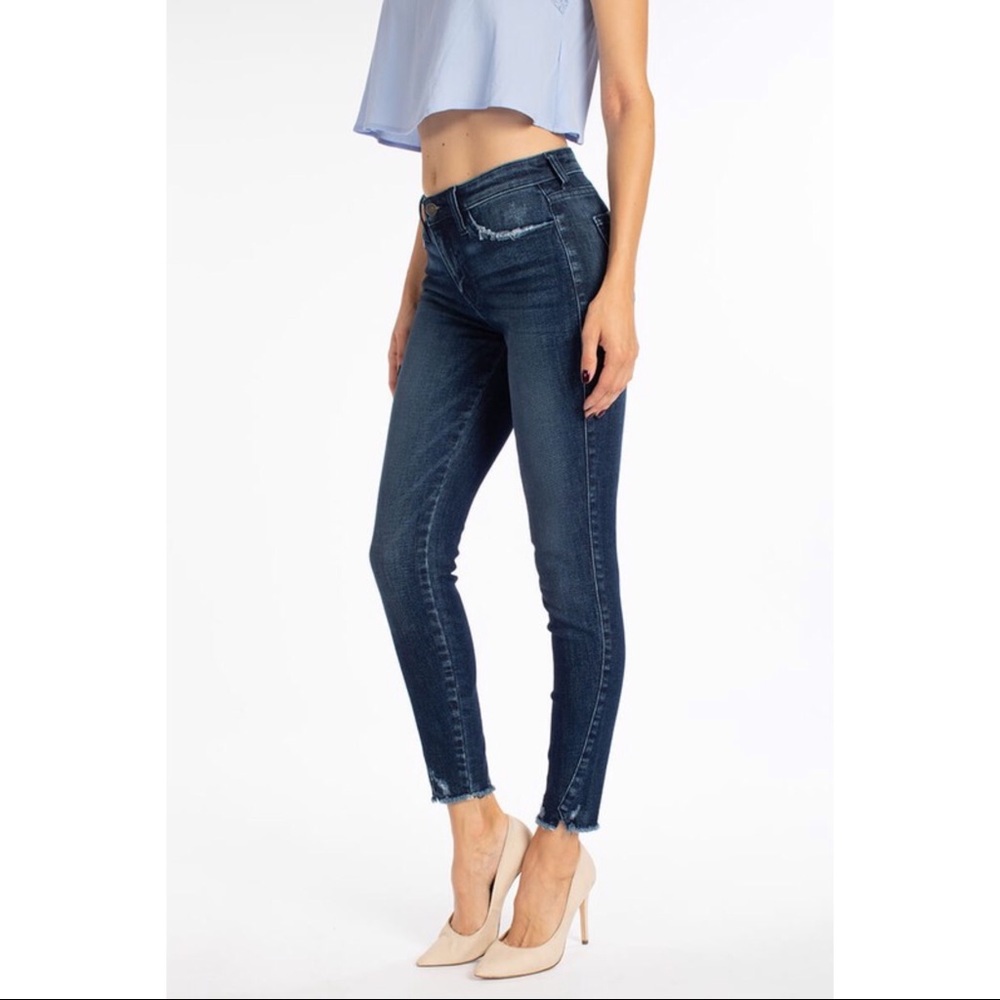 ⭐️last pair⭐️ kancan mid rise ankle length skinny - Picture 3 of 8